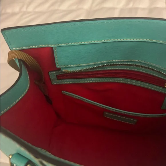 Dooney & Bourke Aqua Tote Bag - Picture 9 of 13